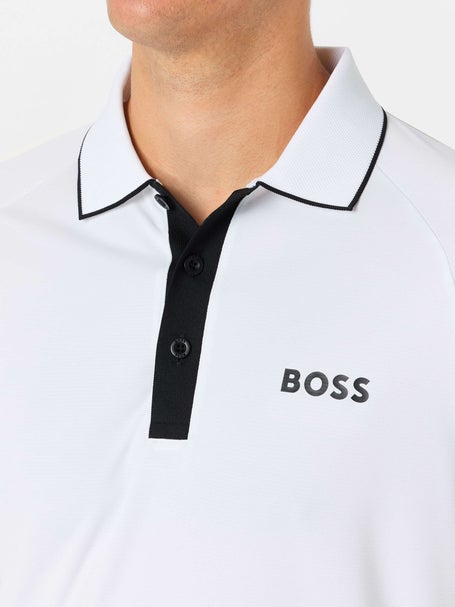 BOSS Mens Summer Serve Colorblock Polo