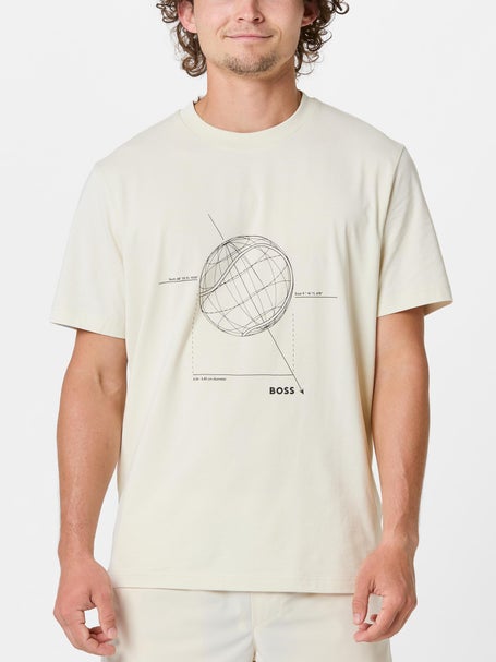 BOSS Mens Winter League Graphic T-Shirt