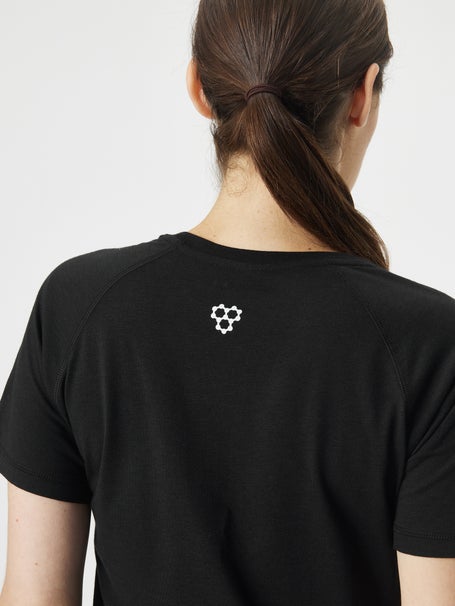 CRBN Womens Performance Raglan Short Sleeve Shirt