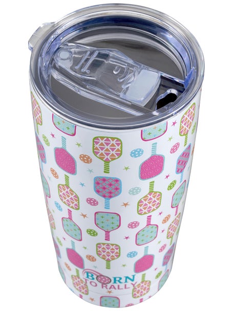 Born To Rally Pickleball Tumbler 20oz - Stars