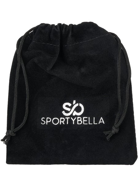 Born To Rally Tennis Knot Racquet Bracelet - Silver