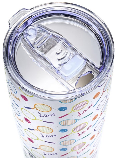 Born To Rally Tennis Tumbler 20oz - Love