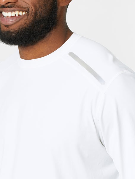 BloqUV Mens Long Sleeve Top - White