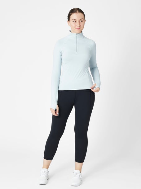 BloqUV Womens Compression Capri - Black