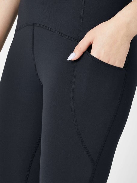 BloqUV Womens Compression Capri - Black