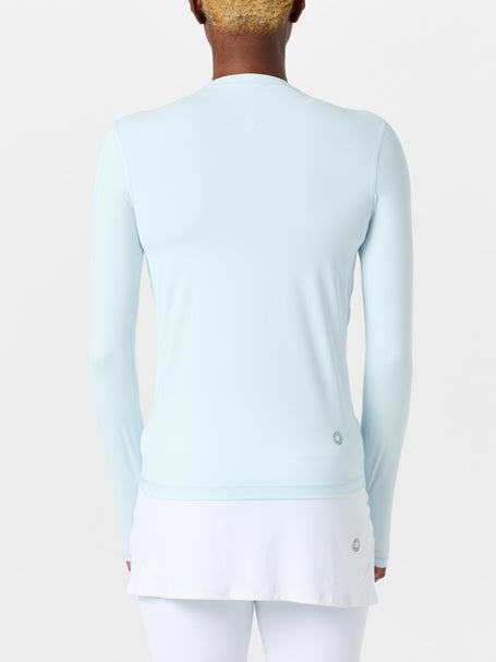 BloqUV Womens 24/7 Long Sleeve Top - Ice Blue