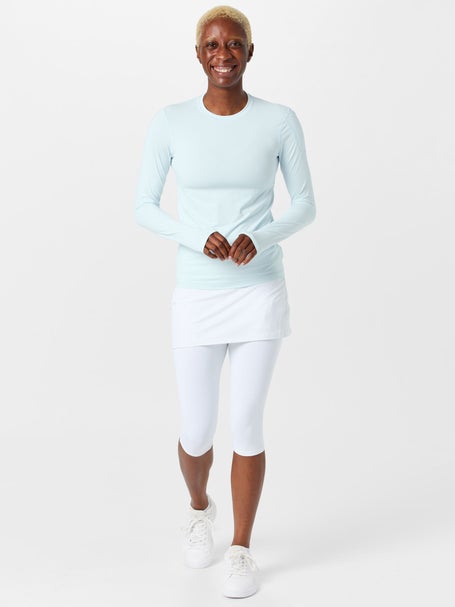 BloqUV Womens 24/7 Long Sleeve Top - Ice Blue