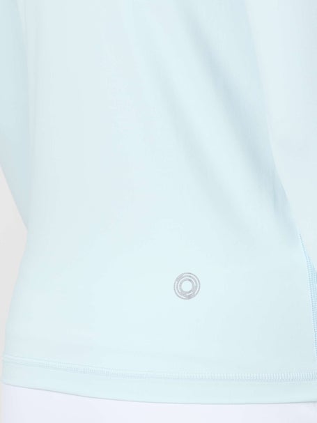 BloqUV Womens 24/7 Long Sleeve Top - Ice Blue