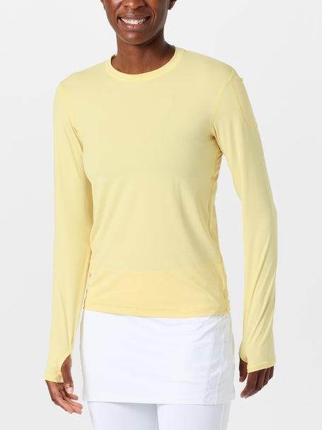 BloqUV Womens 24/7 Long Sleeve Top - Lemon Yellow