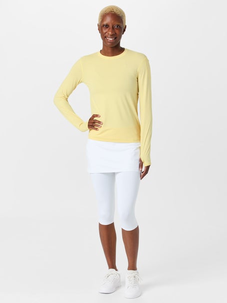 BloqUV Womens 24/7 Long Sleeve Top - Lemon Yellow