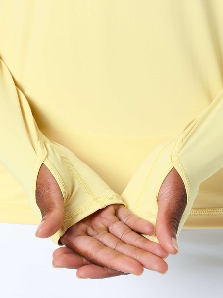 BloqUV Womens 24/7 Long Sleeve Top - Lemon Yellow