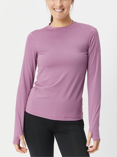 BloqUV Womens 24/7 Long Sleeve Top - Plum