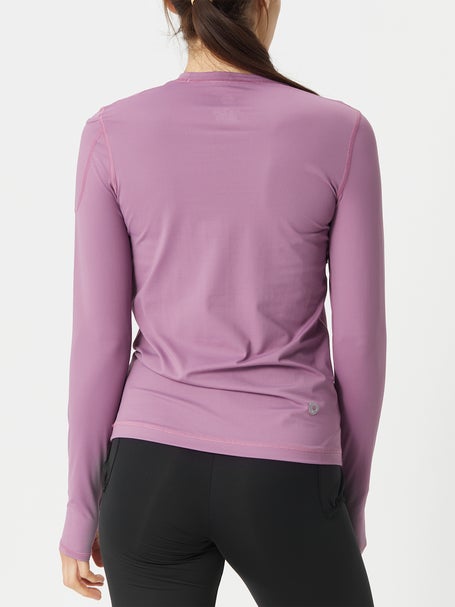BloqUV Womens 24/7 Long Sleeve Top - Plum