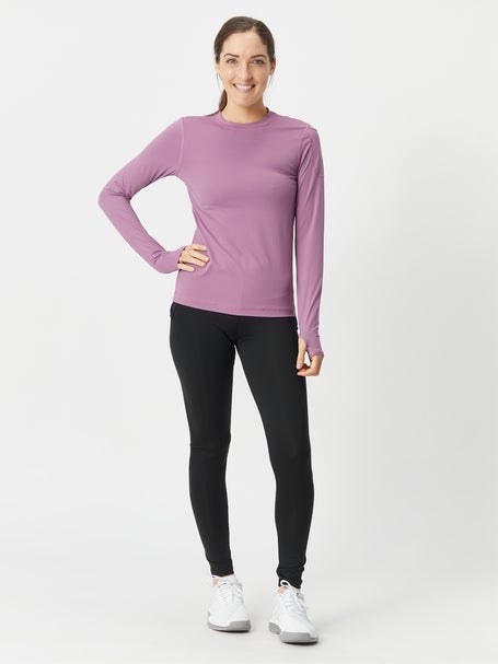 BloqUV Womens 24/7 Long Sleeve Top - Plum