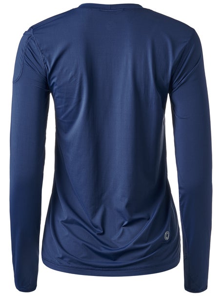 BloqUV Womens 24/7 Long Sleeve Top - Navy