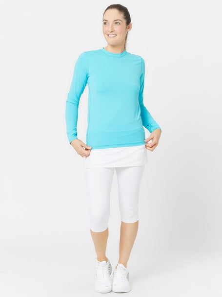 BloqUV Womens 24/7 Long Sleeve Top - Lt Turquoise