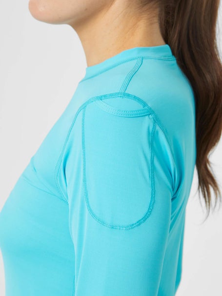 BloqUV Womens 24/7 Long Sleeve Top - Lt Turquoise
