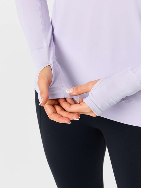 BloqUV Womens Long Sleeve Pullover - Lavender