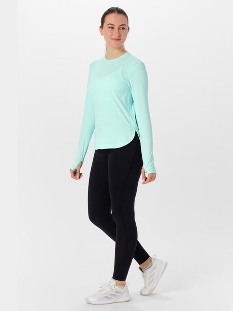 BloqUV Womens Relaxed Scallop Long Sleeve - Mint