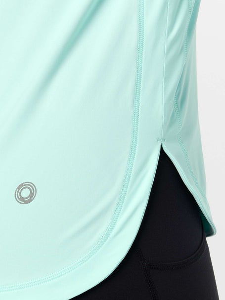 BloqUV Womens Relaxed Scallop Long Sleeve - Mint