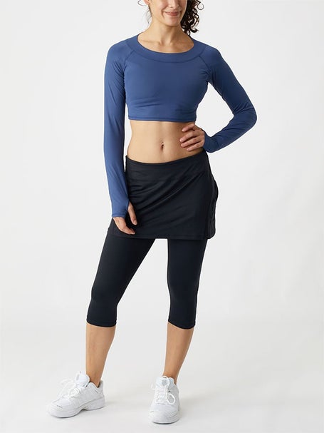 BloqUV Womens Capri Skirt - Black