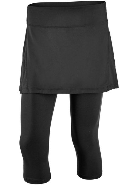 BloqUV Womens Capri Skirt - Black