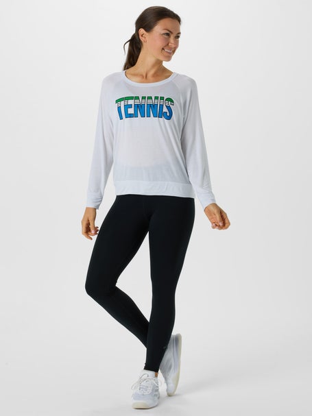 Bird & Vine Womens Retro Tennis Long Sleeve