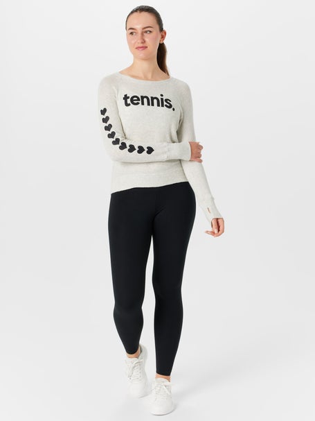 Bird & Vine Womens Tennis. Hacci Rib Long Sleeve