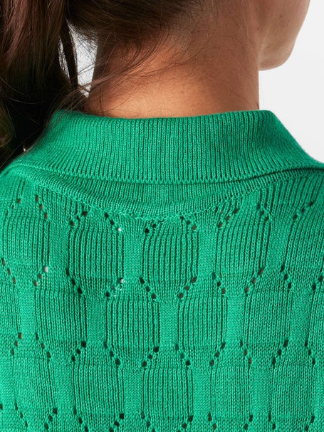 Bubble Womens Anna Sweater - Palm Green