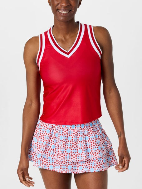 Bubble Womens Claire Tank - Red