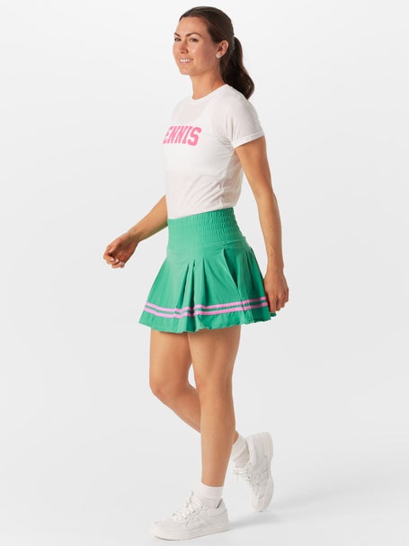 Bubble Womens Classic Tennis T-Shirt - Wh/Pink