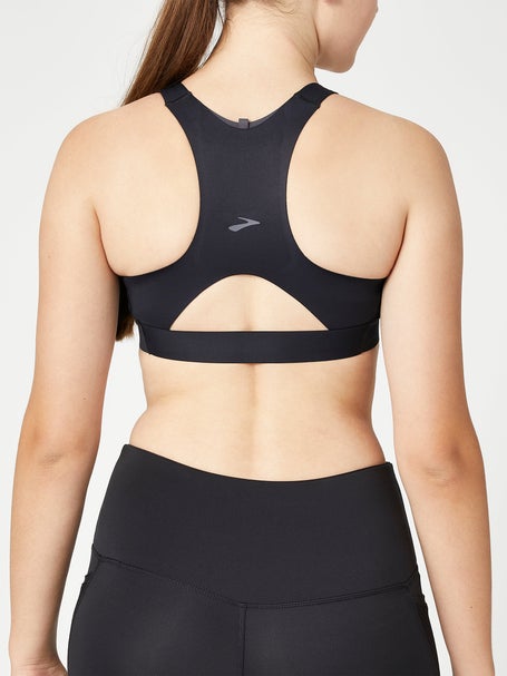 Brooks Womens Drive 3 Pocket Bra - Black