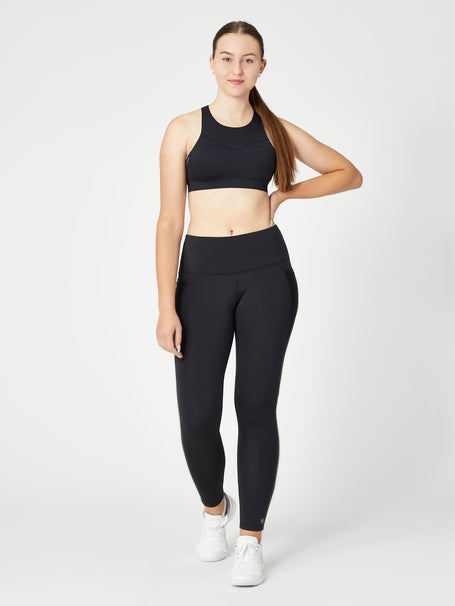 Brooks Womens Drive 3 Pocket Bra - Black