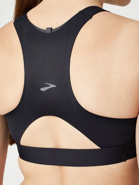 Brooks Womens Drive 3 Pocket Bra - Black