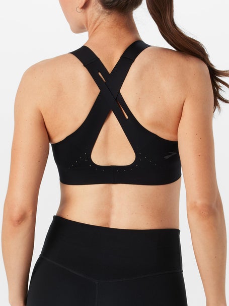 Brooks Womens Crossback Bra 2.0 - Black