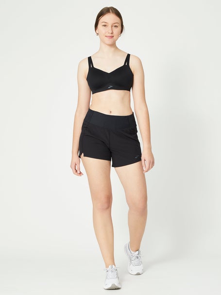 Brooks Womens Dare Strappy Bra A/B - Black