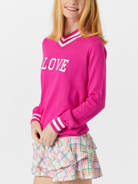 Bubble Womens Hatton Sweater - LOVE Pink