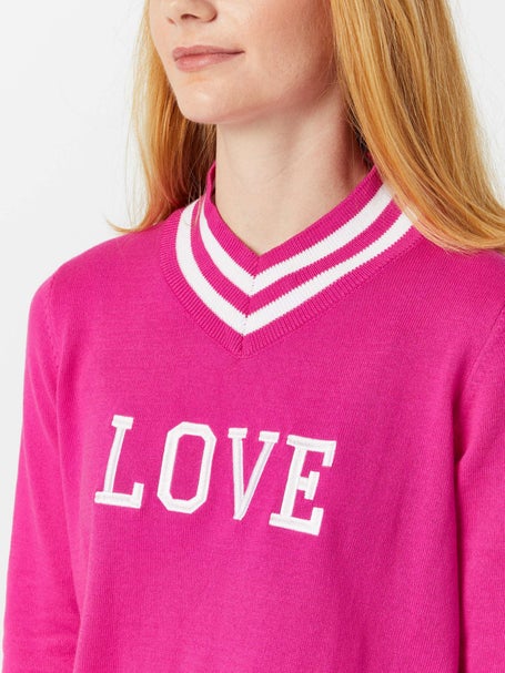 Bubble Womens Hatton Sweater - LOVE Pink