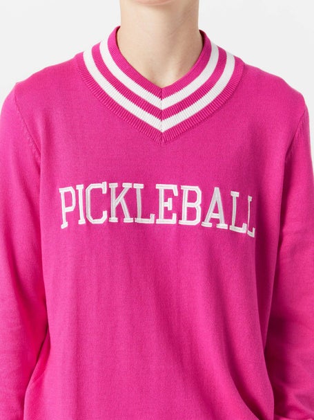 Bubble Womens Hatton Pickleball Sweater - PInk