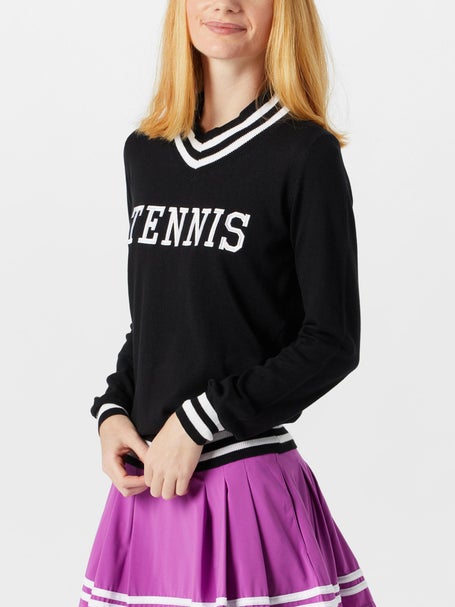 Bubble Womens Hatton Sweater - TENNIS Black