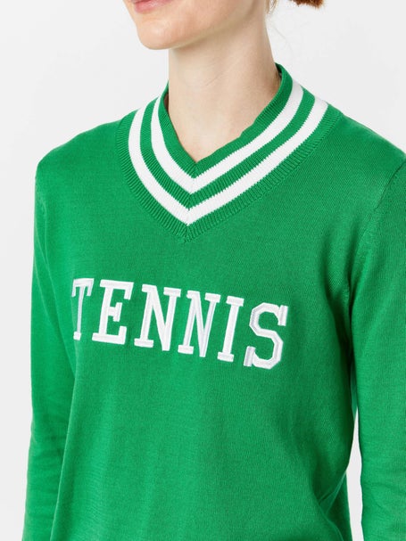 Bubble Womens Hatton Sweater - TENNIS Green