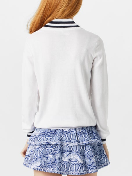 Bubble Womens Hatton Sweater - TENNIS White