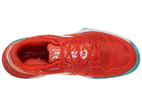Babolat Jet Mach III Fiesta Red Womens Shoes 