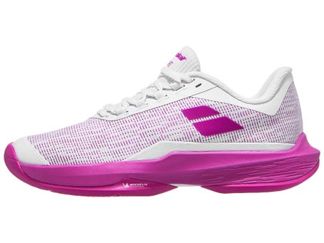 Babolat Jet Tere 2 White/Pink Womens Shoes