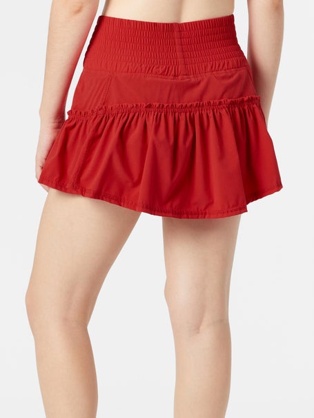 Bubble Womens Lawley Skirt - Red