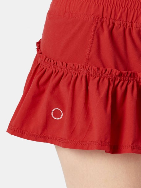 Bubble Womens Lawley Skirt - Red