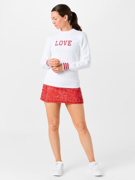 Bubble Womens Prince Skirt - Red Dots