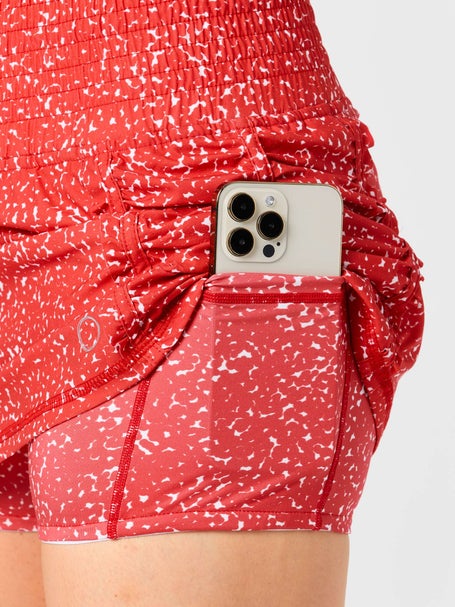 Bubble Womens Prince Skirt - Red Dots