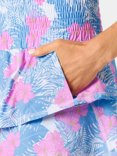 Bubble Womens Ruffle Skirt - Wild Hawaiian