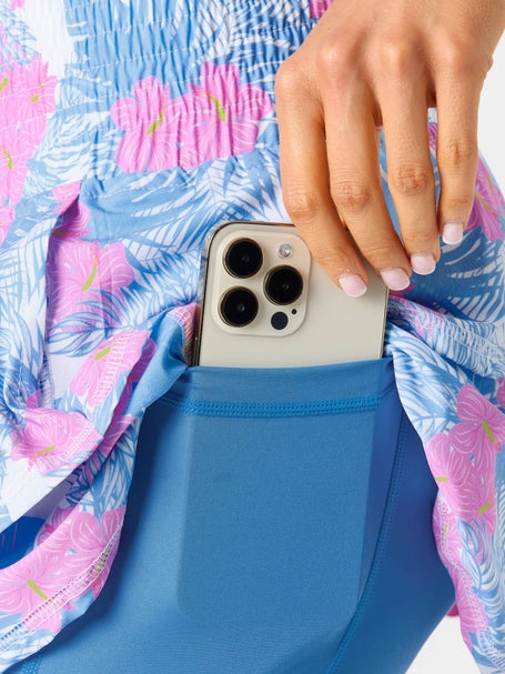 Bubble Womens Ruffle Skirt - Wild Hawaiian